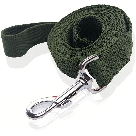 Correa de entrenamiento de nailon verde · 4,88 m
