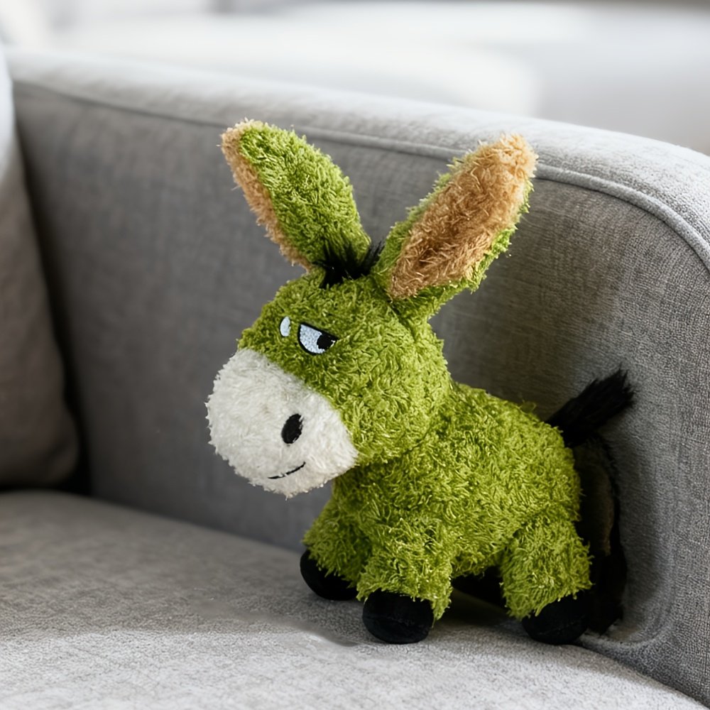 Burro de peluche con sonido · XL