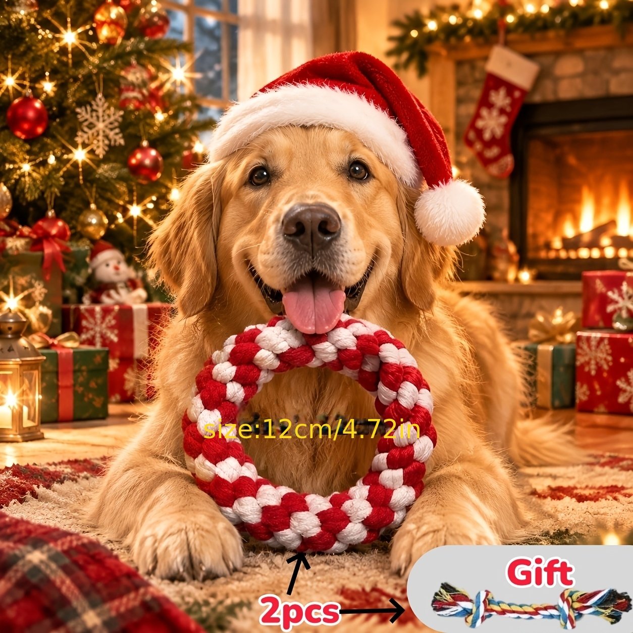 Juguete de cuerda navideño · Papá Noel